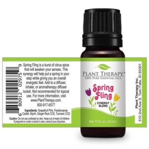 Plant Therapy Spring Blends Set 10ml spring fling