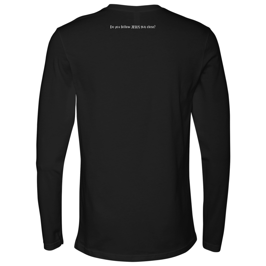 Grow / Do You Follow Jesus This Close [COVID "Standing-In-Line-At-The-Grocery-Store" Edition] - Next Level Long Sleeve